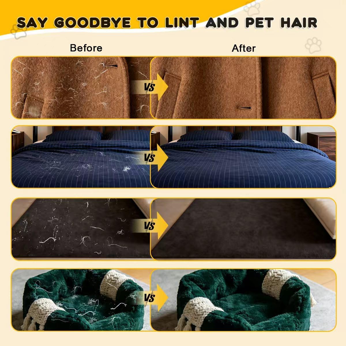 PawForce - Pet Hair Removal Gloves